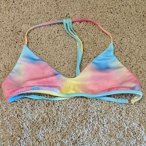 Plumeria bikini top